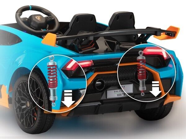 TOBBI Licensed Lamborghini RC 12V Electric Ride-On Car for Kids