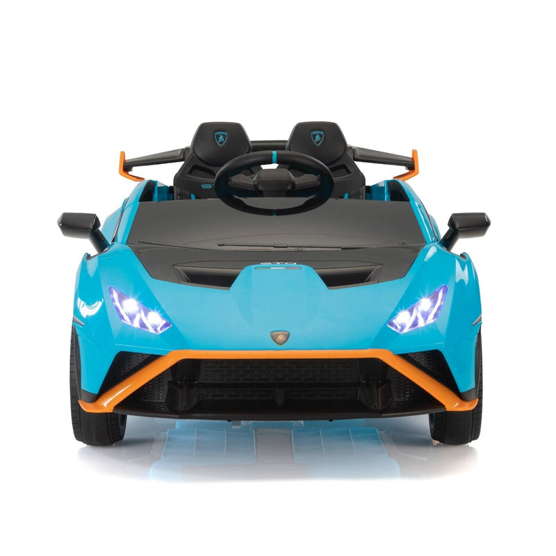 TOBBI 12V Kids Electric Lamborghini STO Sports Car with Remote Control