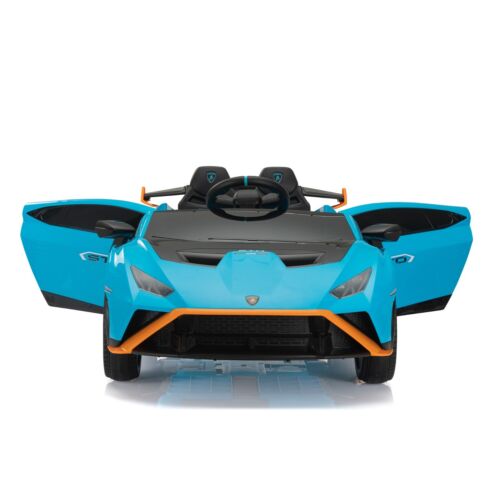 TOBBI Licensed Lamborghini STO 12V Electric Ride On Car with Remote Control for Kids