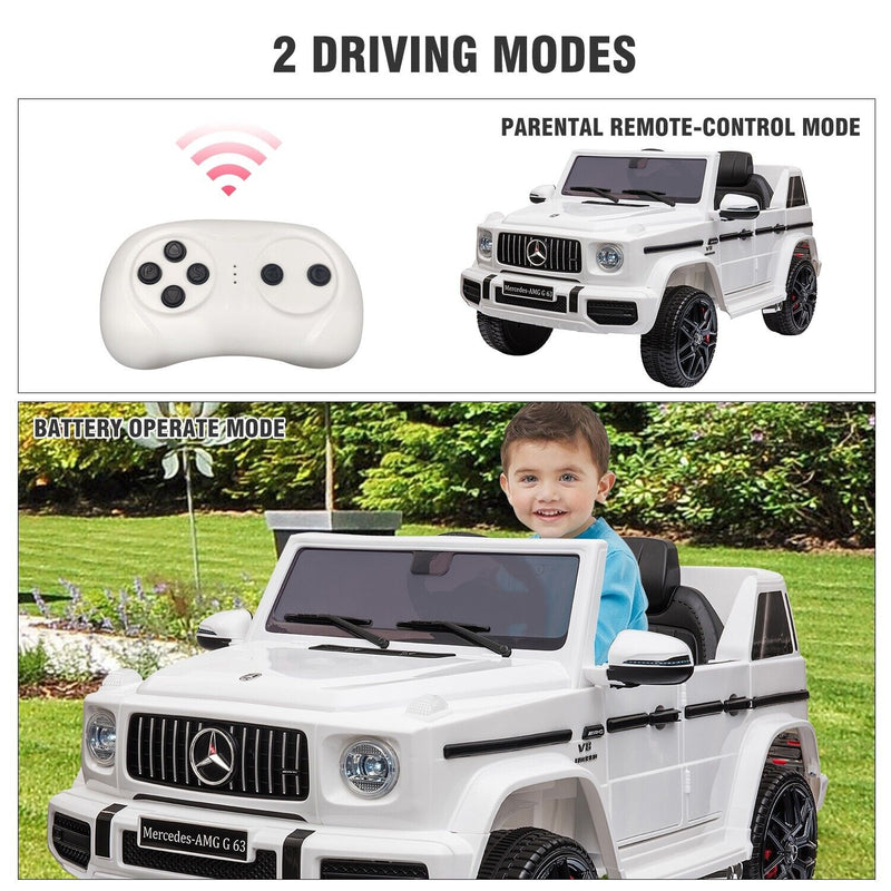 TOBBI Licensed Mercedes Benz AMG 12V Electric SUV Toy Kids Ride on Car with Remote Control