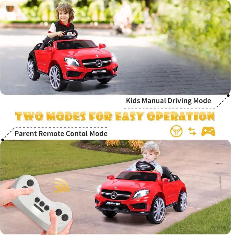Licensed Mercedes-Benz Ride-On Car for Kids with 2.4G Remote Control