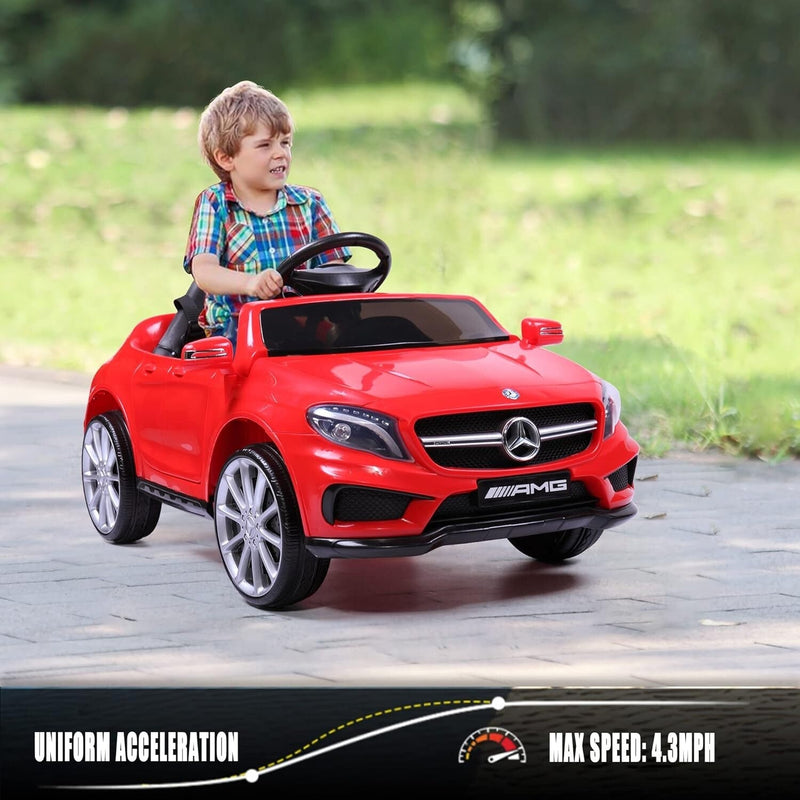 Licensed Mercedes-Benz Ride-On Car for Kids with 2.4G Remote Control