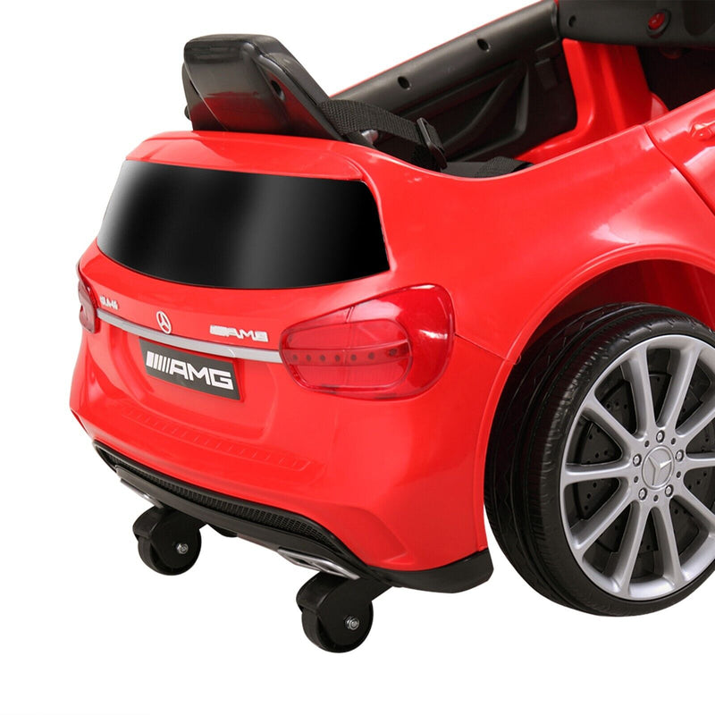 TOBBI Licensed Mercedes Benz Ride-On Car for Kids with Remote Control and Opening Doors - Red