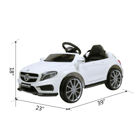 TOBBI Mercedes Benz Licensed Electric Ride On Car with 2.4G Remote Control for Kids
