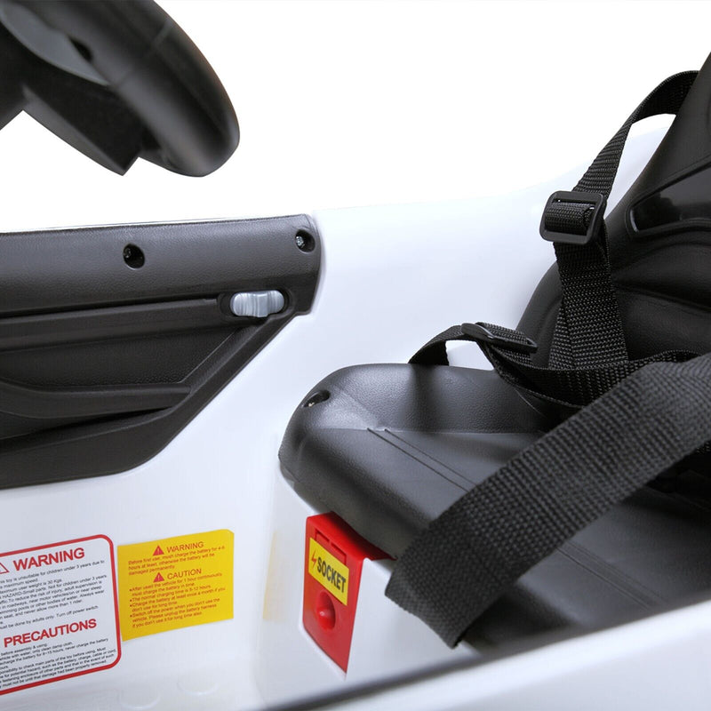 TOBBI Mercedes Benz Licensed Kids Electric Ride-On Car with Remote Control and MP3 Player