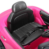 TOBBI Licensed Maserati Gbili 12V Battery Powered Ride-on Toy Car for Kids with Remote Control - Pink