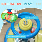 Toddler Push Ride-On Foot-to-Floor Sliding Car for Kids Blue