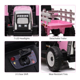 Electric Remote Control Ride-On Car for Toddlers Ages 3-6 Battery Powered