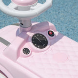 Toddler Ride-On Toy with Horn and Safety Features Interactive Fun for 18-36 Months Pink