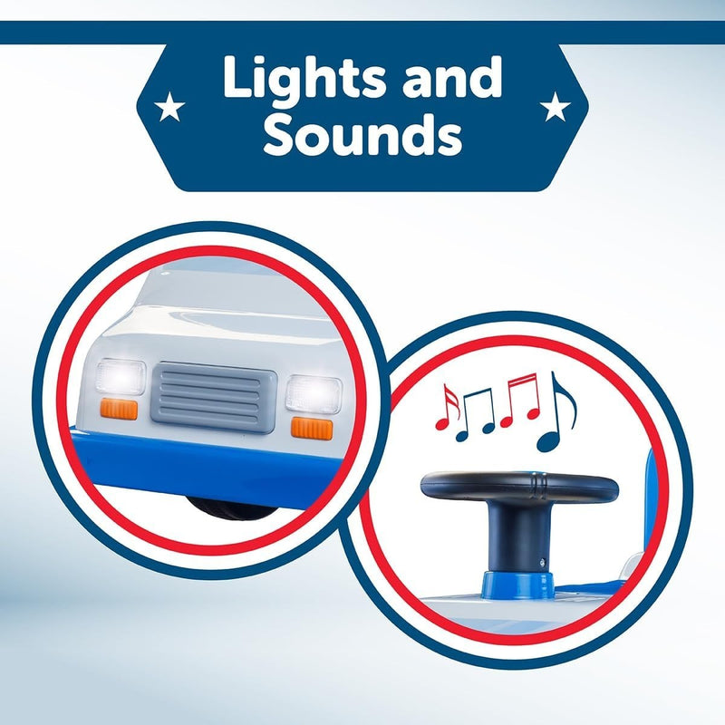 Toddler Ride-On Mail Truck Toy Supporting Up to 44 lbs for Safe Play Adventures