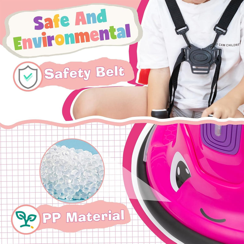 12V Electric Snail-Shaped Ride-On Toy Car for Toddlers with Remote Control