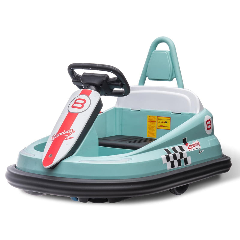 Electric 6V Ride-On Bumper Car Toy for Toddlers Ages 3-6 Boys and Girls