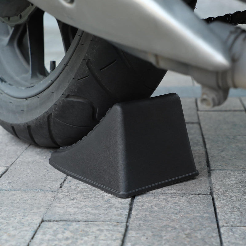 Heavy Duty 8 Inch Wheel Chocks and Wedges for Cars, Travel Trailers, and RVs