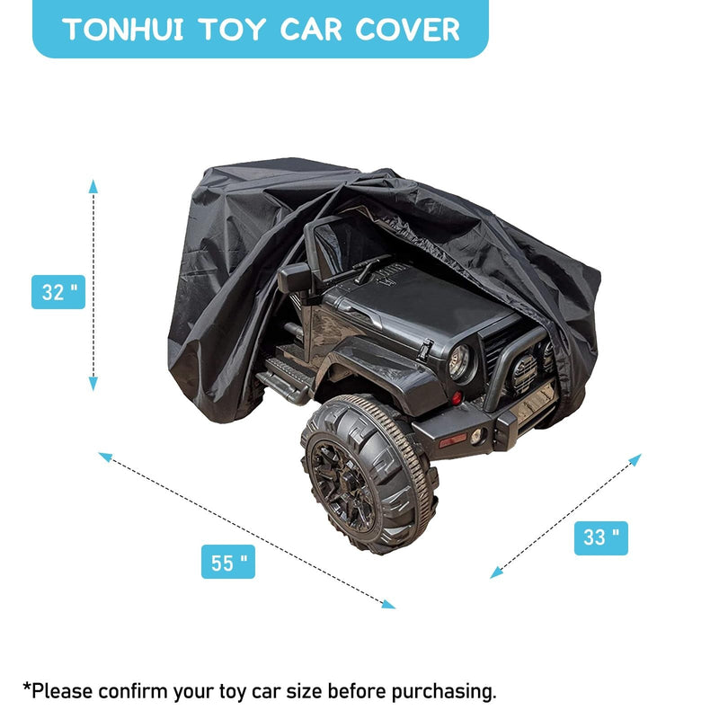 Large Outdoor Cover for Kids' Electric Ride-On Power Wheels Truck Toy Car