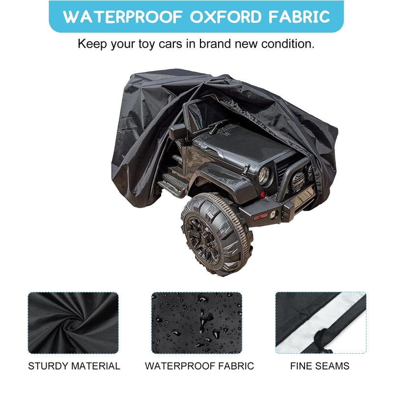 Large Outdoor Cover for Kids' Electric Ride-On Power Wheels Truck Toy Car