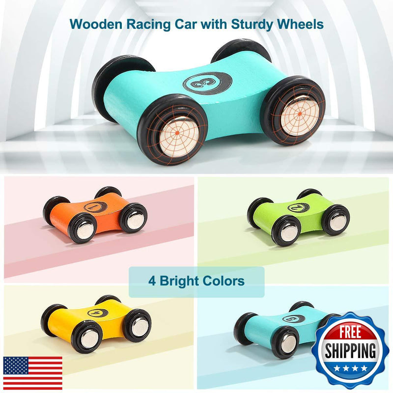 Bright Car Ramp Race Track Toy for Toddlers Ages 2-4 Years