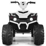 12V Electric Kids Quad ATV Ride-On Car with LED Lights