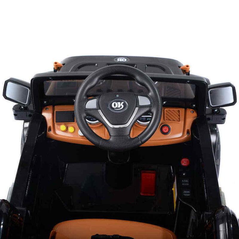 12V Electric Kids Ride-On Truck Toy with RC Remote Control