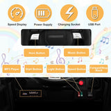 12V Kids Electric Ride-On Car with Parental Remote Control, Music, and Horn
