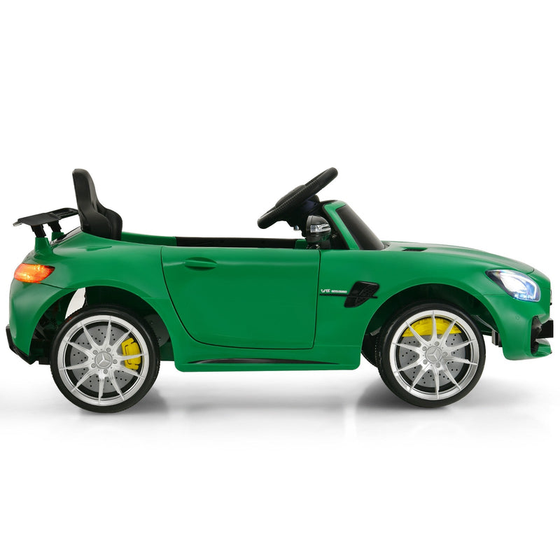 12V Electric Ride-On Car for Kids Licensed Mercedes-Benz GTR Battery Powered