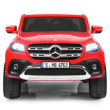 2-Seater Electric Kids Ride-On Licensed Red Benz Toy Car
