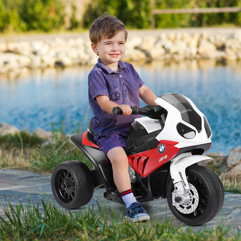 3-Wheel 6V Electric Kids Ride-On BMW Licensed Motorcycle Car