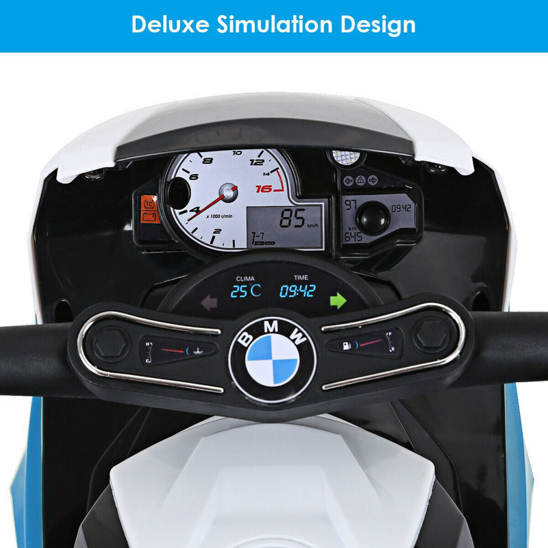 3-Wheel 6V Electric Kids Ride-On BMW Licensed Motorcycle Car