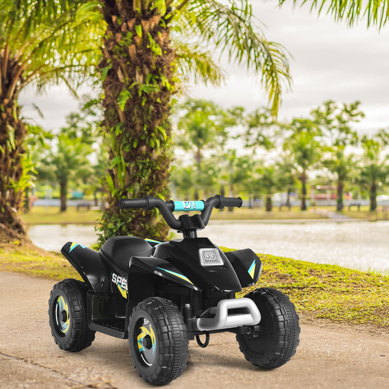 6V Battery-Powered Mini Electric Quad ATV Ride-On Toy for Toddlers