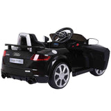 12V Electric Mini Ride-On Audi TT RS Kids Car Toy Buggy Black