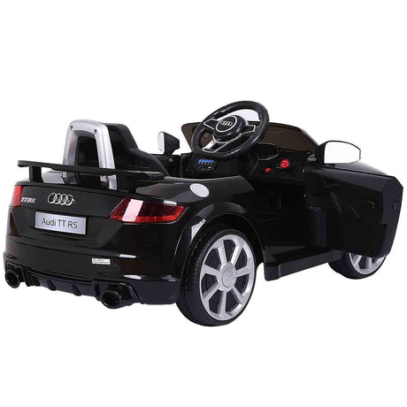 12V Electric Mini Ride-On Audi TT RS Kids Car Toy Buggy Black