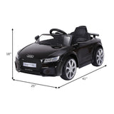 12V Electric Ride-On Mini Audi TT RS Car for Kids with Remote Control