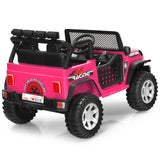 12V Electric Kids Ride-On Truck with Remote Control and Rechargeable Battery