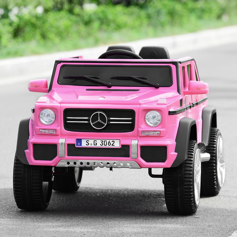 Licensed Mercedes-Benz 12V Electric Battery-Powered Kids RC Ride-On Car
