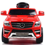 Licensed 6V Electric Kids Ride-On Car Toy Red Mercedes ML350