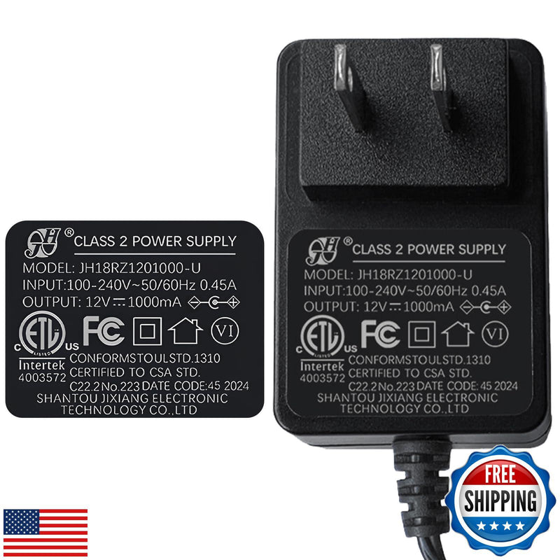 12V Battery Charger for Kids Electric Ride-On Toy Car with Bump Protection