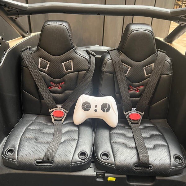 48V XL Can-Am Maverick Ride-On Toy UTV Remote Control 4WD Red