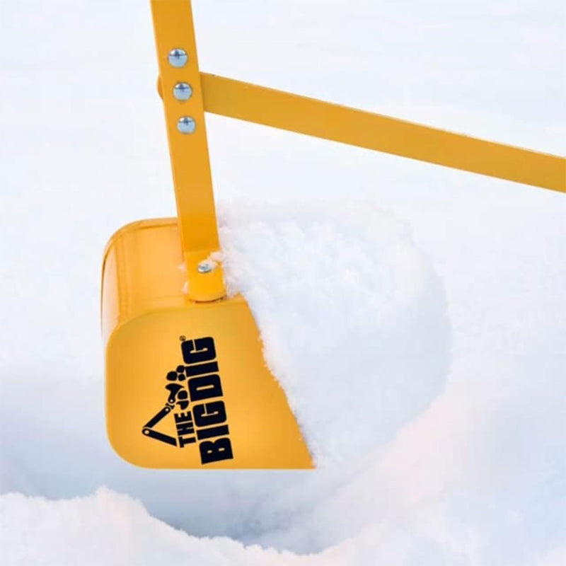 Ride-On Excavator Sand Digger with 360° Rotating Base for Kids Ages 3 and Up, Yellow