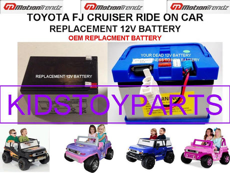 12V OEM Replacement Battery for Toyota FJ Cruiser