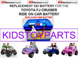 12V Replacement Battery for Toyota FJ Cruiser, OEM Fit