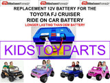 12V Replacement Battery for FJ Cruiser with Extended Life Compared to OEM