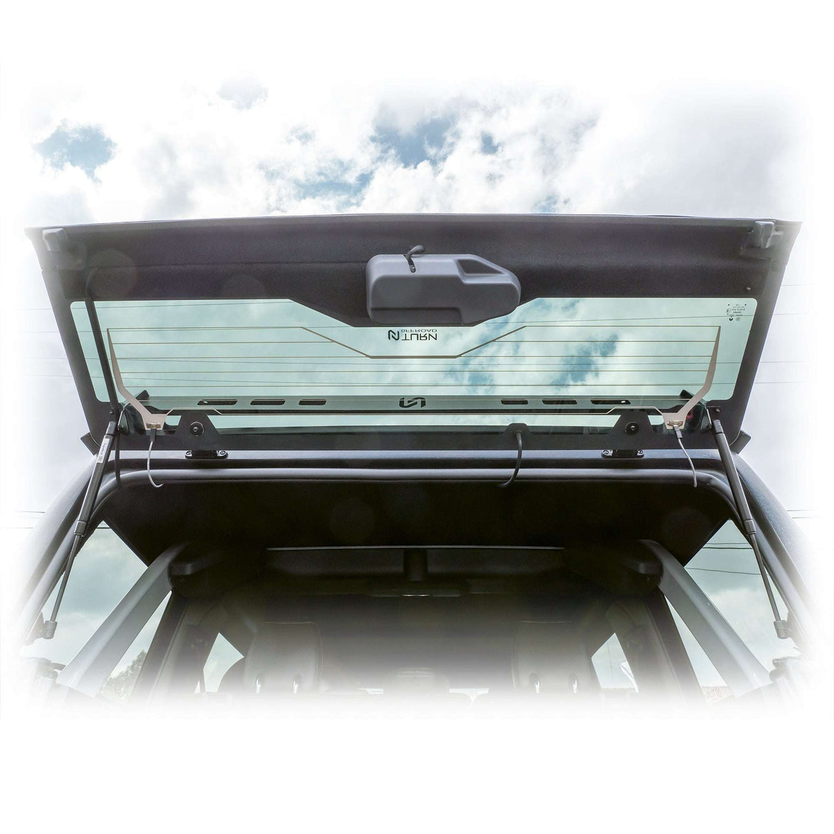 TR10 Bronco Hard Top Rear Window, Defroster & Wiper Assembly Turn Offroad