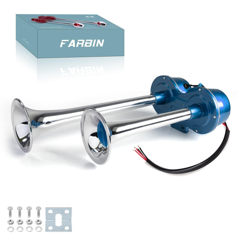 24V Electric Dual Train and Truck Horns Waterproof Loud Car Horns