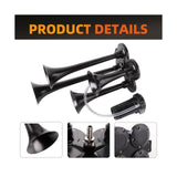Train Horn Kit with Compressor – Ultra Loud Air Horn for Vehicles