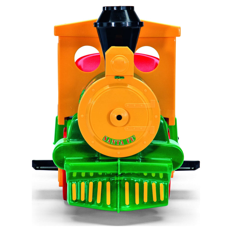 6-Volt Battery-Powered Santa Train Ride-On Toy