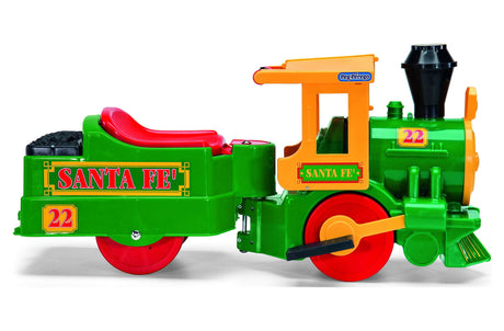 6-Volt Battery-Powered Santa Train Ride-On Toy