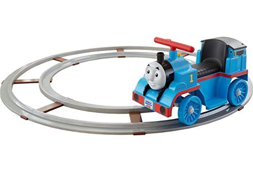 Train Your Imagination: 6V Battery-Powered Ride-On Toy with Track