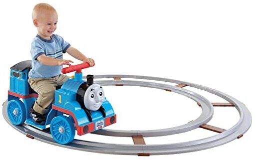 Train Your Imagination: 6V Battery-Powered Ride-On Toy with Track