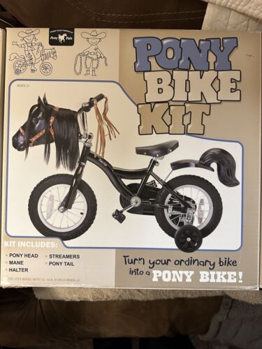 Transform Your Bike into a Magical Pony Pal with This Kid-Friendly Kit!