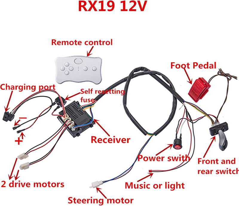Transform Your Child's Ride with a 12V DIY Remote Control Circuit Kit