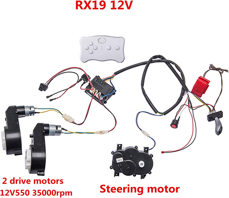 Transform Your Child's Ride with a 12V DIY Remote Control Circuit Upgrade Kit
